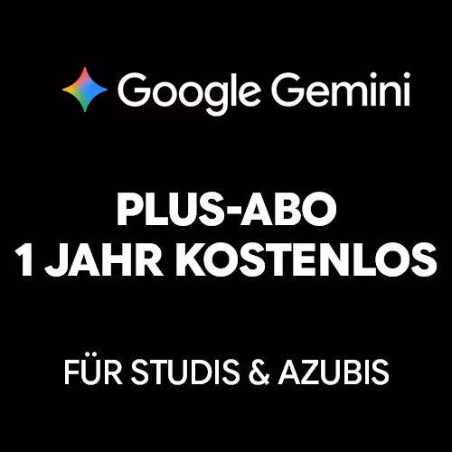 Google AI Plus – 1 Jahr kostenlos für Studierende & Auszubildende
